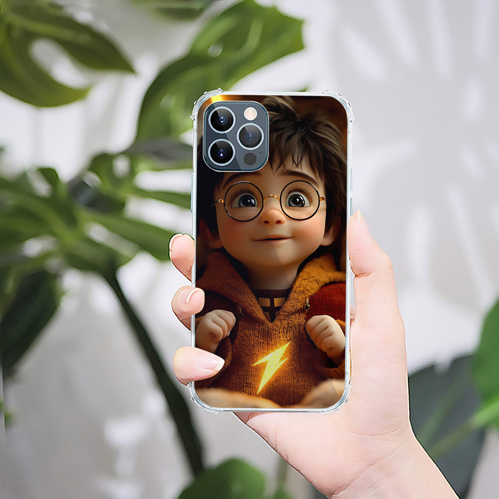 （画像用） Harry Potter ハリー・ポッターシリーズ 【iPhone 12シリーズ対応】透明スマホケース（クリアソフトケース）